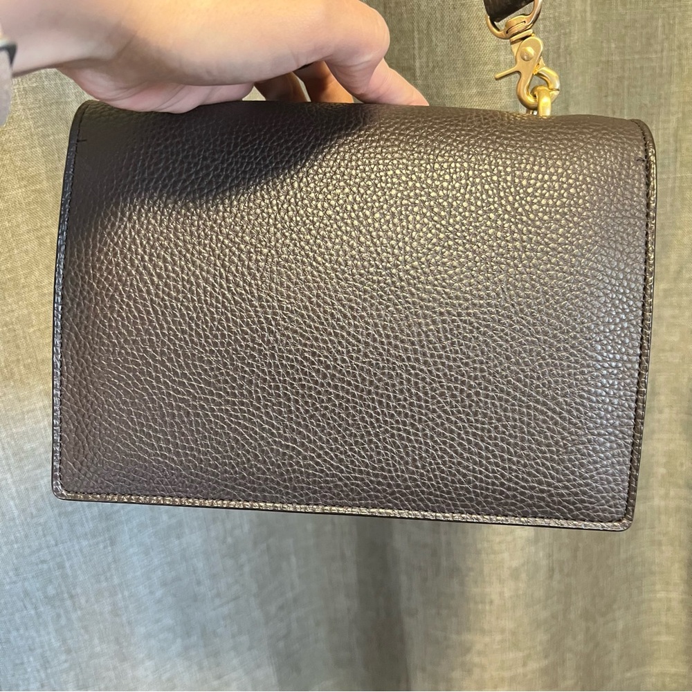 Angela Roi Dark Brown Crossbody Bag - Picture 6 of 12